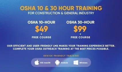 OSHA 10 & 30 HOUR