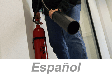 Fire Extinguisher Safety (Spanish)