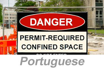 Confined Spaces: Permit-Required (Portuguese)