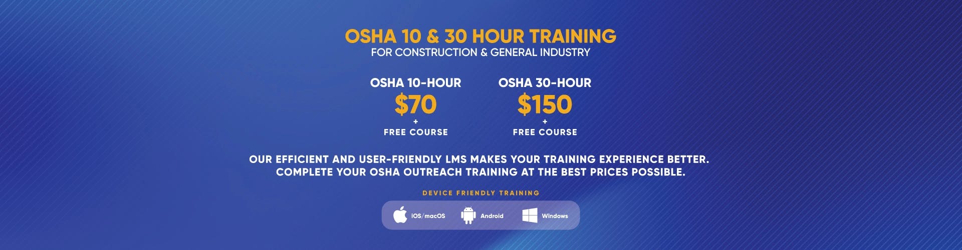 OSHA 10 & 30 HOUR