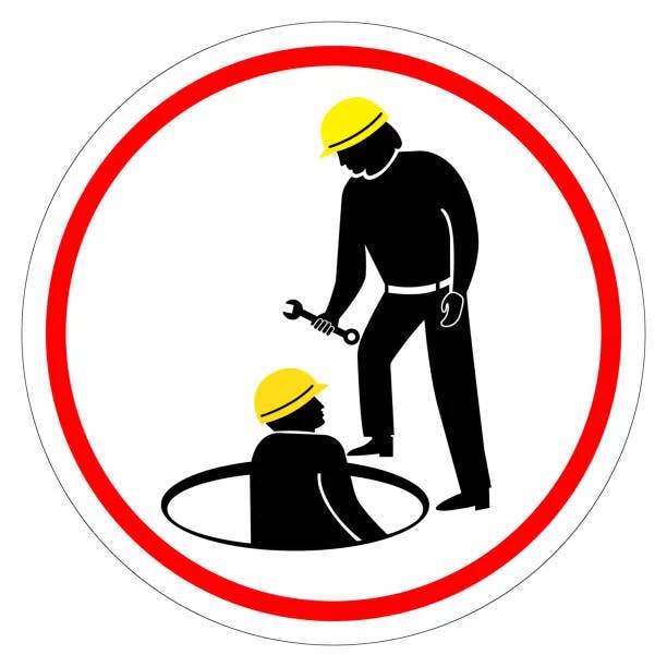 Spanish - Confined Space Entry - Permit Required